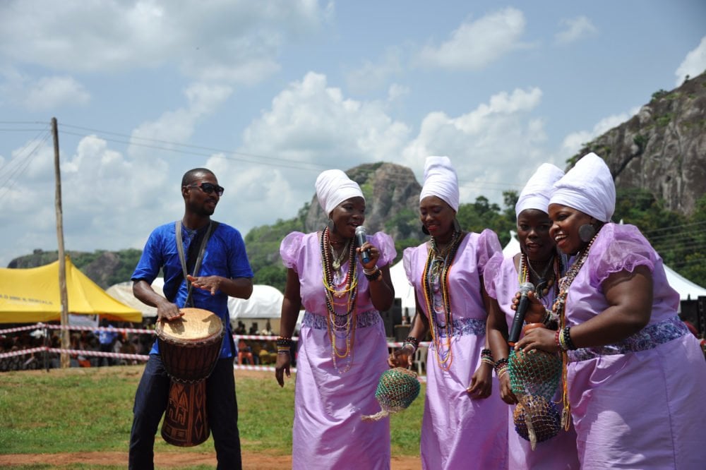 The homage to the Oba
