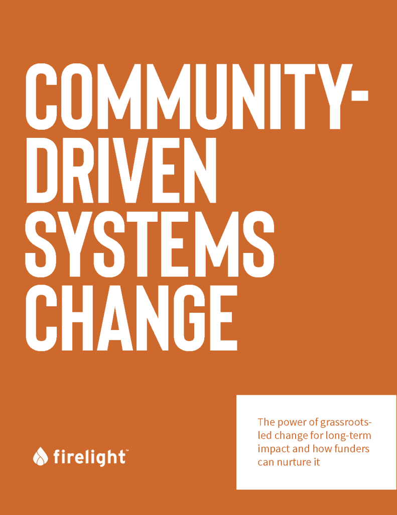 Community Driven Systems Change